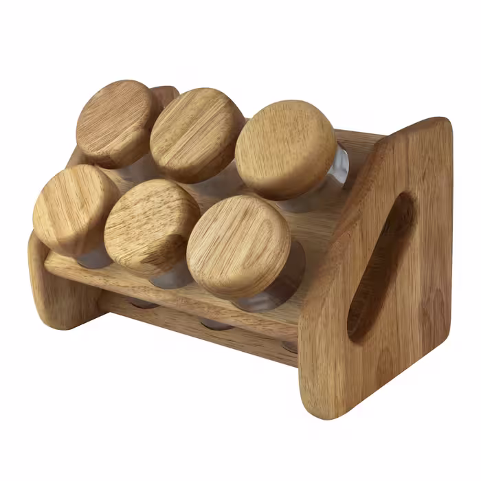 ست جای ادویه 6 پارچه کد UN-6101