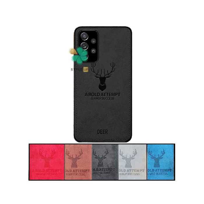 قاب گوشی سامسونگ Samsung Galaxy A23 پارچه ای طرح گوزن