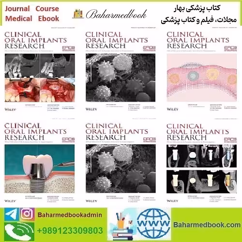 Clinical Oral Implants Research 2024 Full Archives TRUE PDF price 35€ - کتاب پزشکی بهار