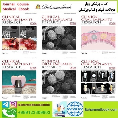 Clinical Oral Implants Research 2024 Full Archives TRUE PDF price 35€ - کتاب پزشکی بهار