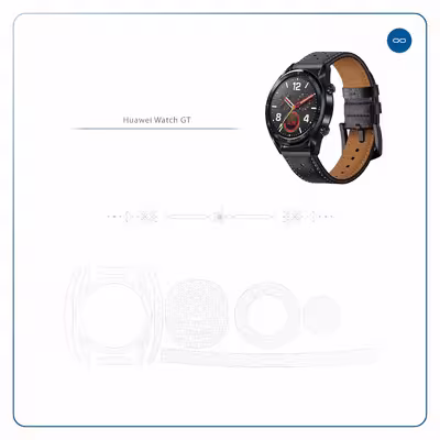 برچسب ماهوت طرح Cloud-Transparent مناسب برای ساعت هوشمند هوآوی Watch GT