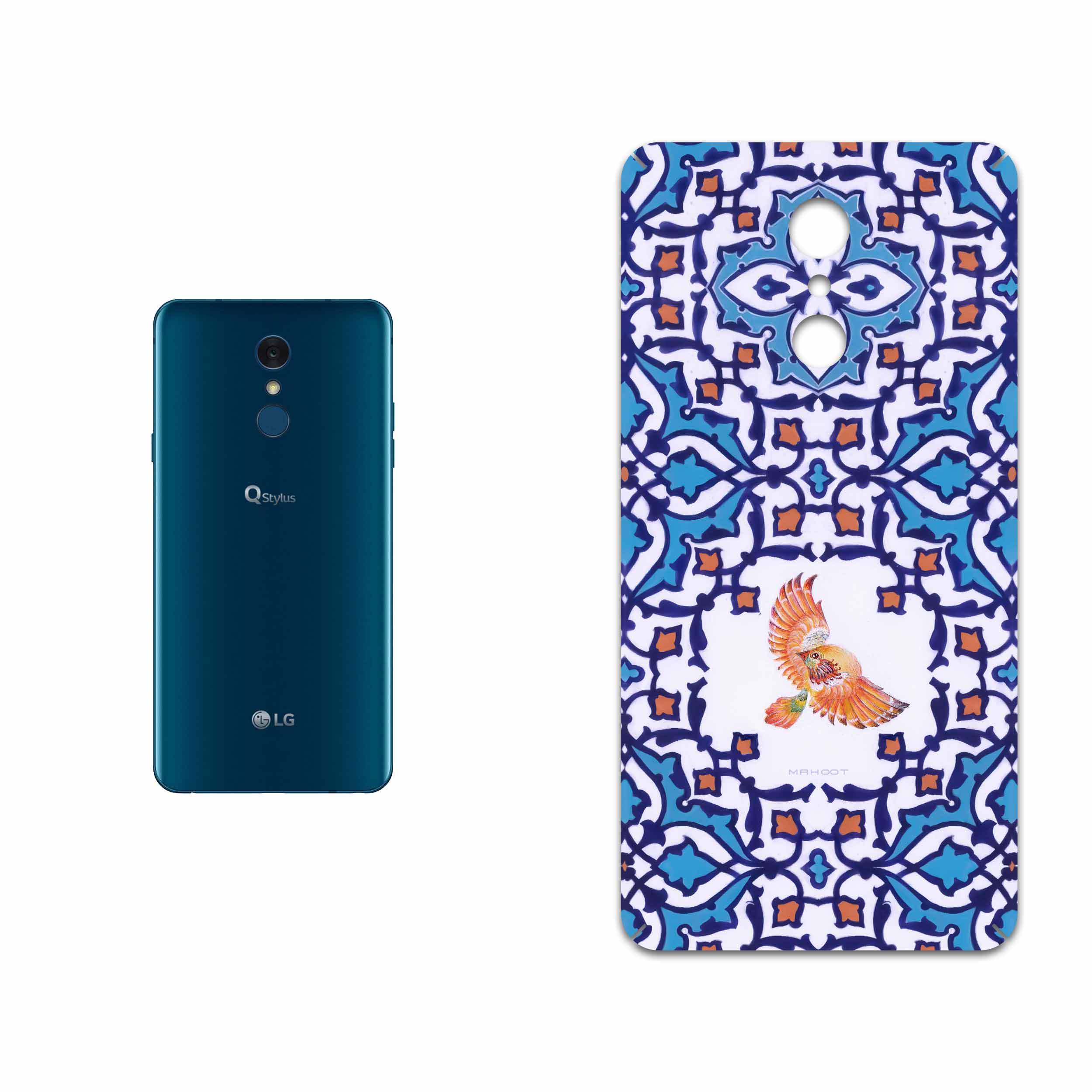 برچسب پوششی ماهوت مدل Homa Tile مناسب برای گوشی موبایل ال جی Q Stylus