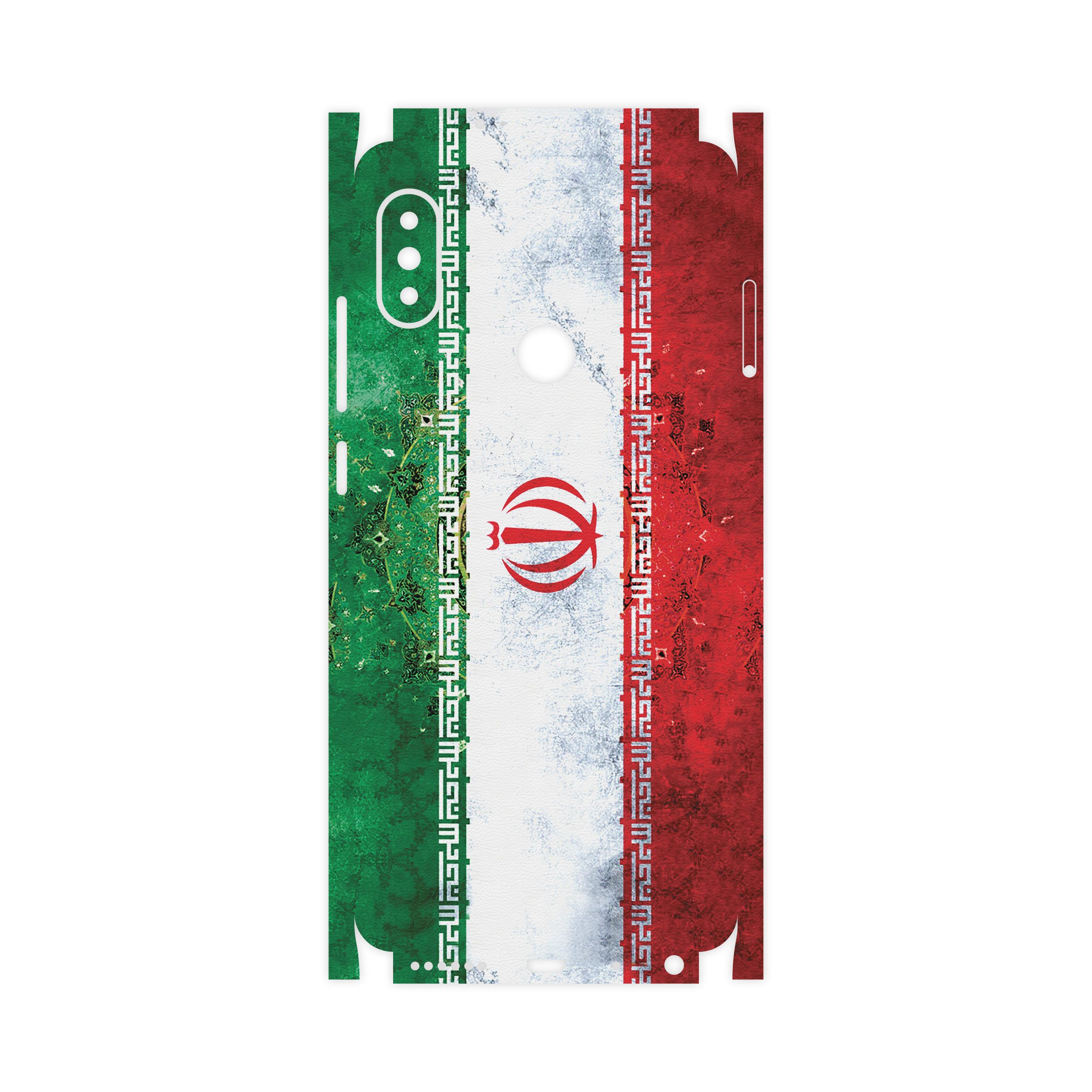برچسب پوششی ماهوت مدل IRAN-Flag-FullSkin مناسب برای گوشی موبایل شیائومی Redmi Note 5 Pro