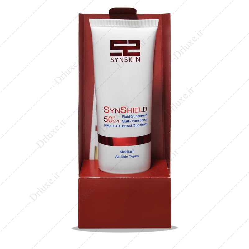 قیمت و خرید ضد آفتاب فلوئید SPF50 رنگ متوسط ساین شیلد ساین اسکین 50 میلی لیتر- دکتر لوکس