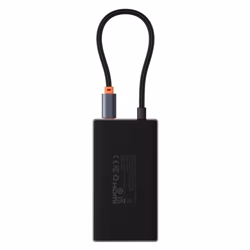 هاب تایپ سی 5 پورت تایپ سی بیسوس Baseus Focus Series 5 Port Type-C Hub Adapter WKYY030113