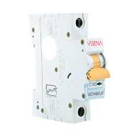 کلید مینیاتوری تک پل 40 آمپر مدل VS6-1C40 ویسنا