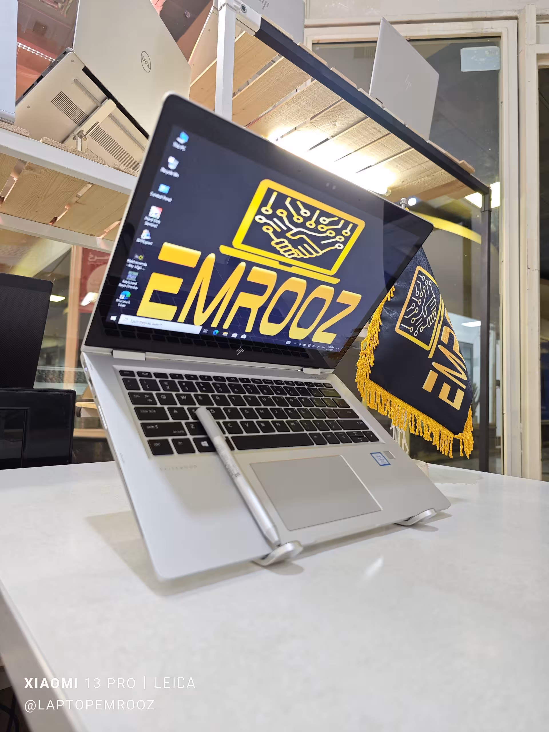 لپ تاپ HP EliteBook x360 1030 G2 Core i7 16GB 512GB