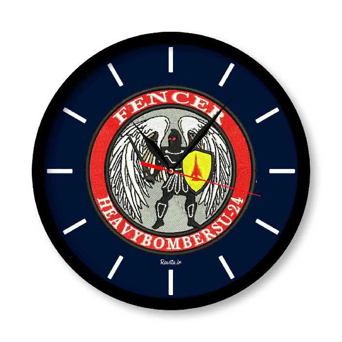 ساعت‌ دیواری راویتا طرح SU-24 کد 3337