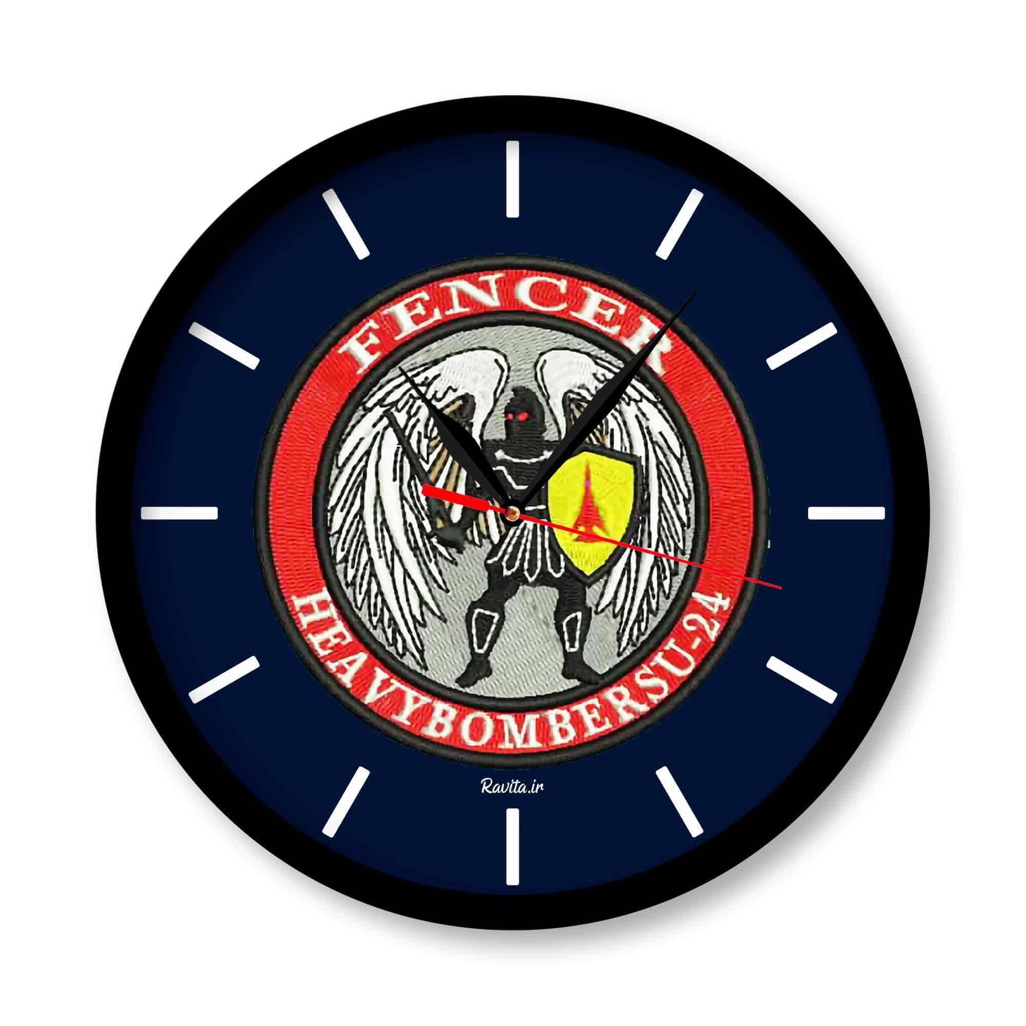 ساعت‌ دیواری راویتا طرح SU-24 کد 3337