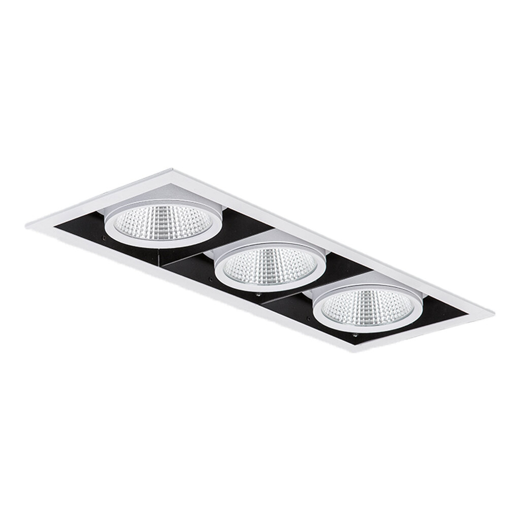 پنل سه‌خانه مولتی دانلایت 80 وات توکار مازی نور مدل اوربیتال