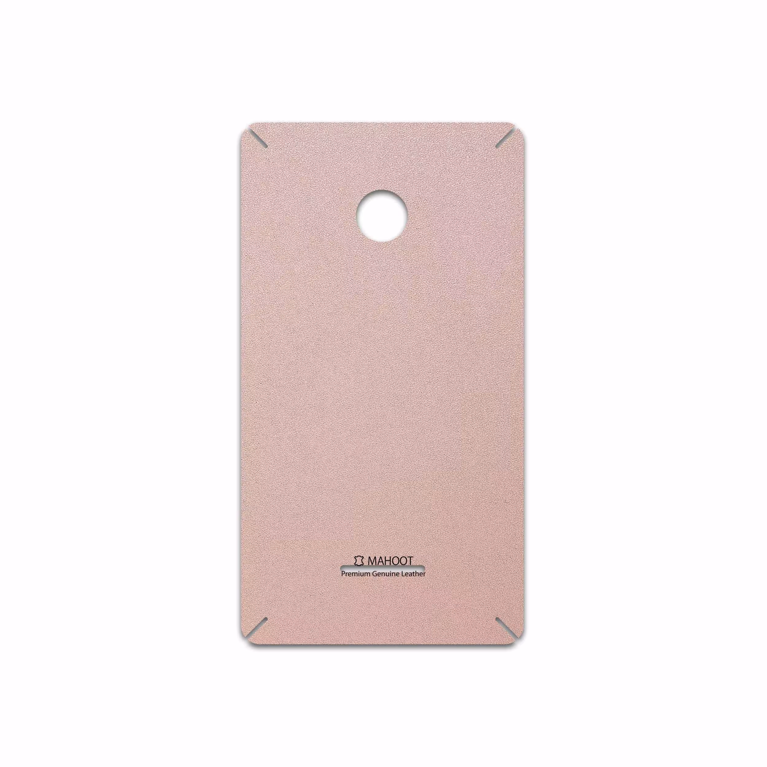 برچسب پوششی ماهوت مدل Rose Gold Leather مناسب برای گوشی موبایل مایکروسافت Lumia 532