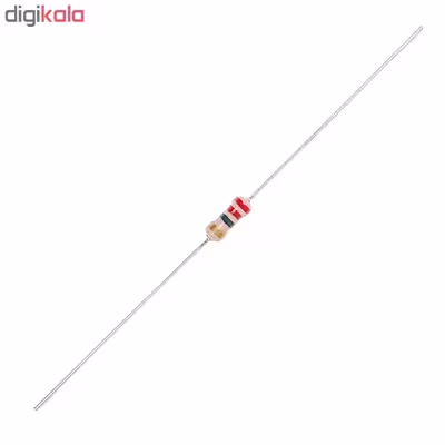 مقاومت 2.2 مگا اهم کد 2M2 بسته 50 عددی