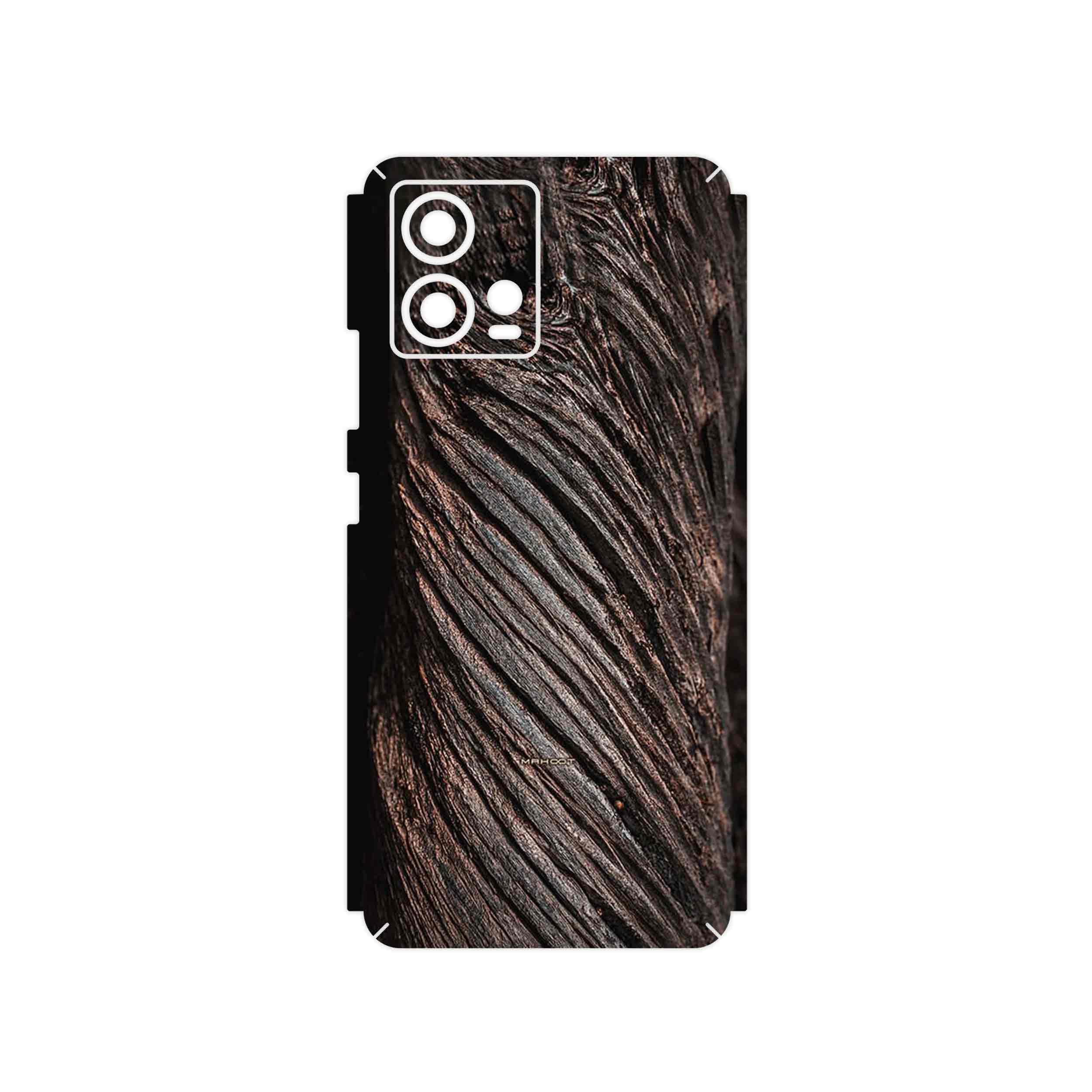 برچسب پوششی ماهوت مدل Wood Texture 9 مناسب برای گوشی موبایل موتورولا Edge 30 Fusion