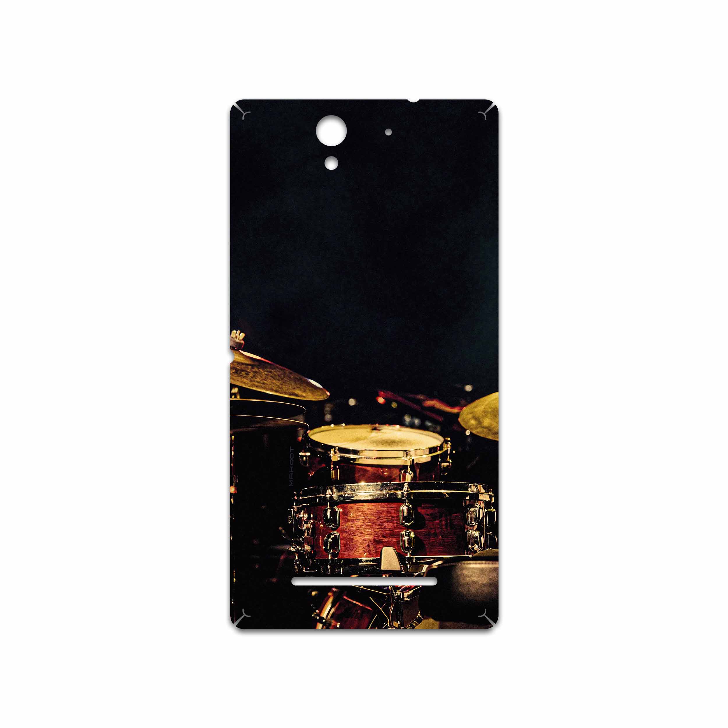 برچسب پوششی ماهوت مدل Drum Kit مناسب برای گوشی موبایل سونی Xperia C3 Dual