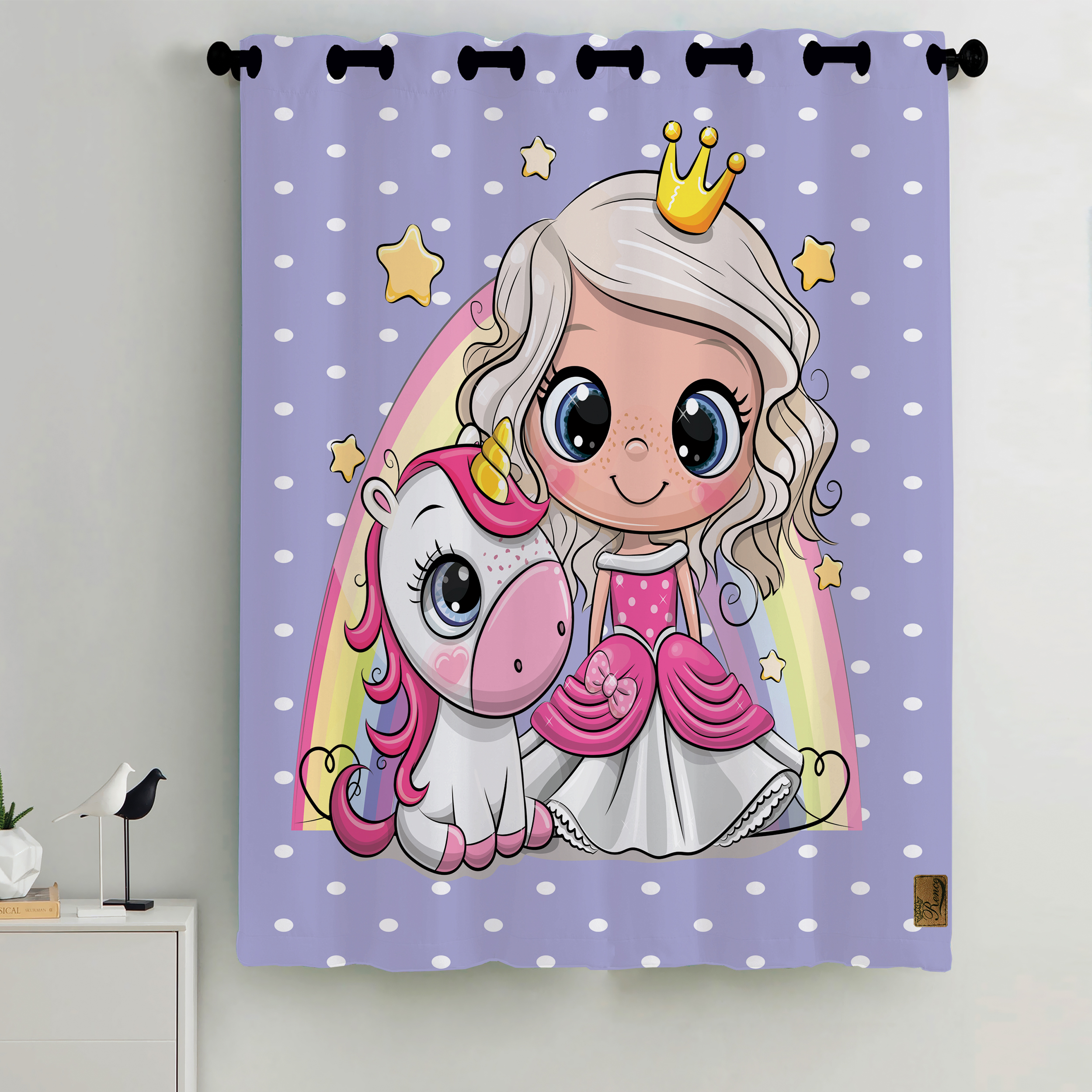 پرده رنس مدل CC2-50616 سایز 190x138 سانتی متر