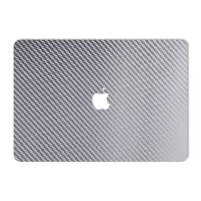 برچسب پوششی ماهوت مدل Silver Carbon مناسب برای لپ تاپ اپل Macbook Pro 2016 15inch Retina