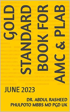 خرید و دانلود GOLD STANDARD BOOK FOR AMC & PLAB: JUNE 2023
