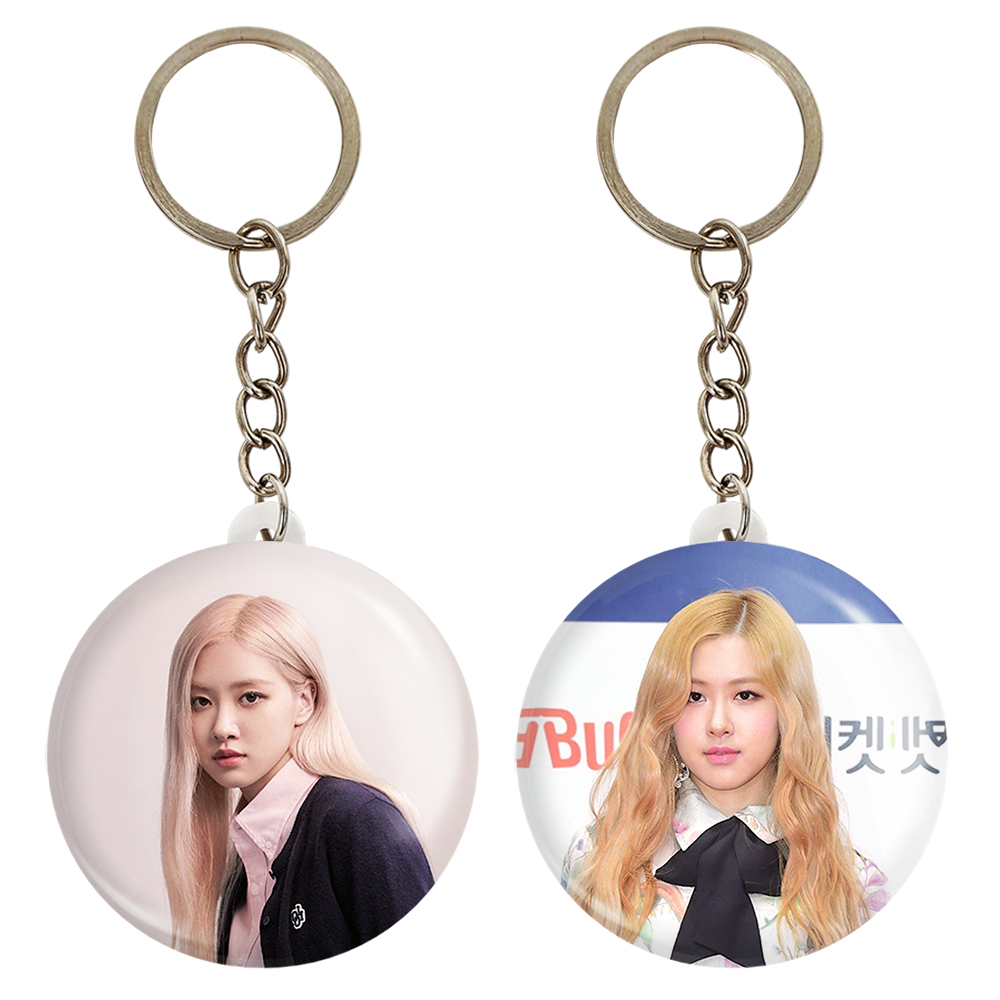 جاکلیدی خندالو مدل رزی بلک پینک کد 1437314371 مجموعه 2 عددی