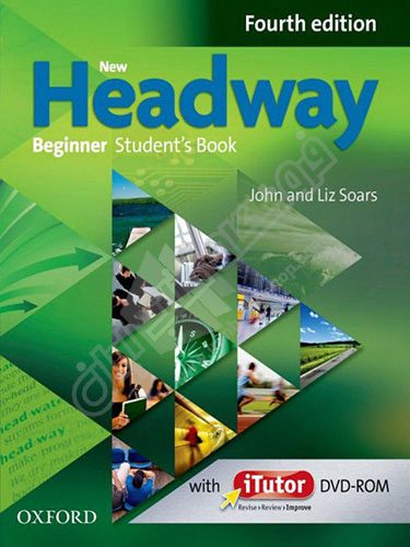 New Headway Beginner 4th SB WB DVD کتاب نیو هدوی بیگینر ویرایش 4
