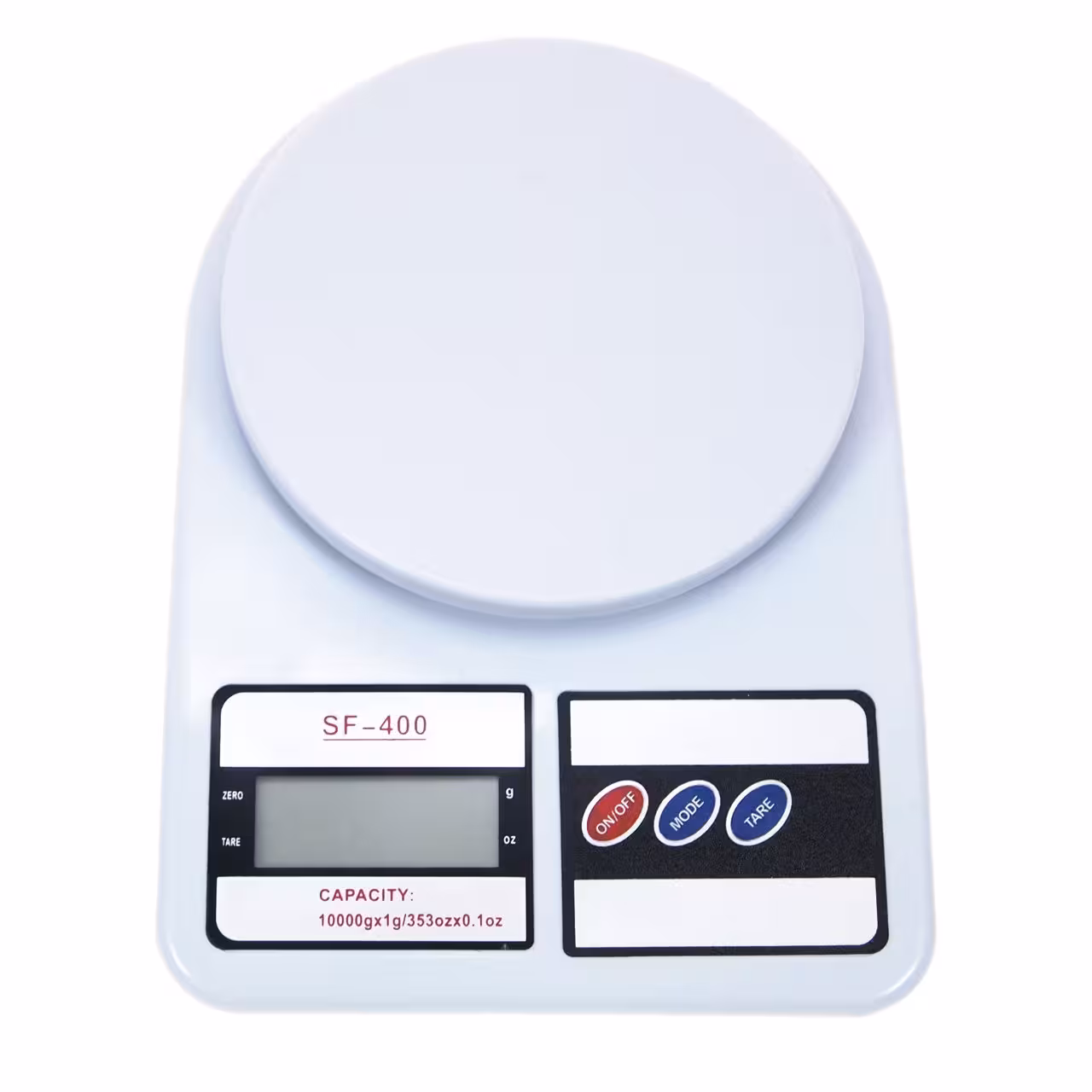 ترازو آشپزخانه الکترونیک مدل SF-400 ظرفیت 10 کیلوگرم به همراه باندل چراغ قوه خورشیدی