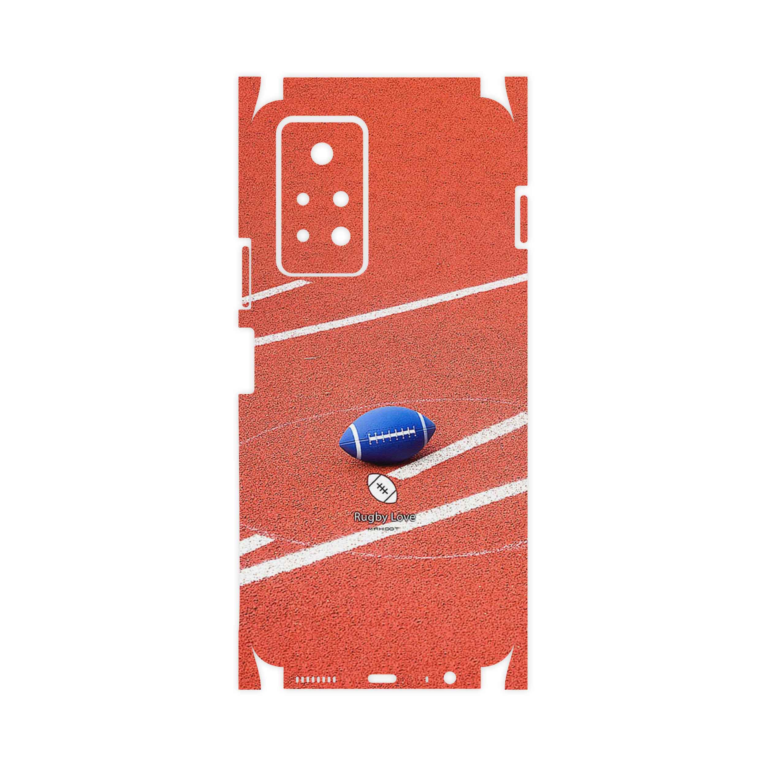برچسب پوششی ماهوت مدل Rugby football-FullSkin مناسب برای گوشی موبایل اینفینیکس Note 11 Pro