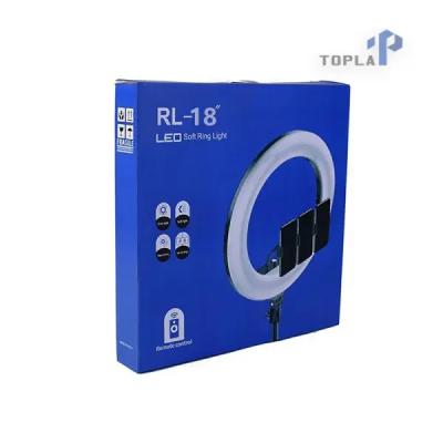 رینگ لایت RL 18 اینچ با پایه – مدل اصلی، مناسب عکاسی و تولید محتوا