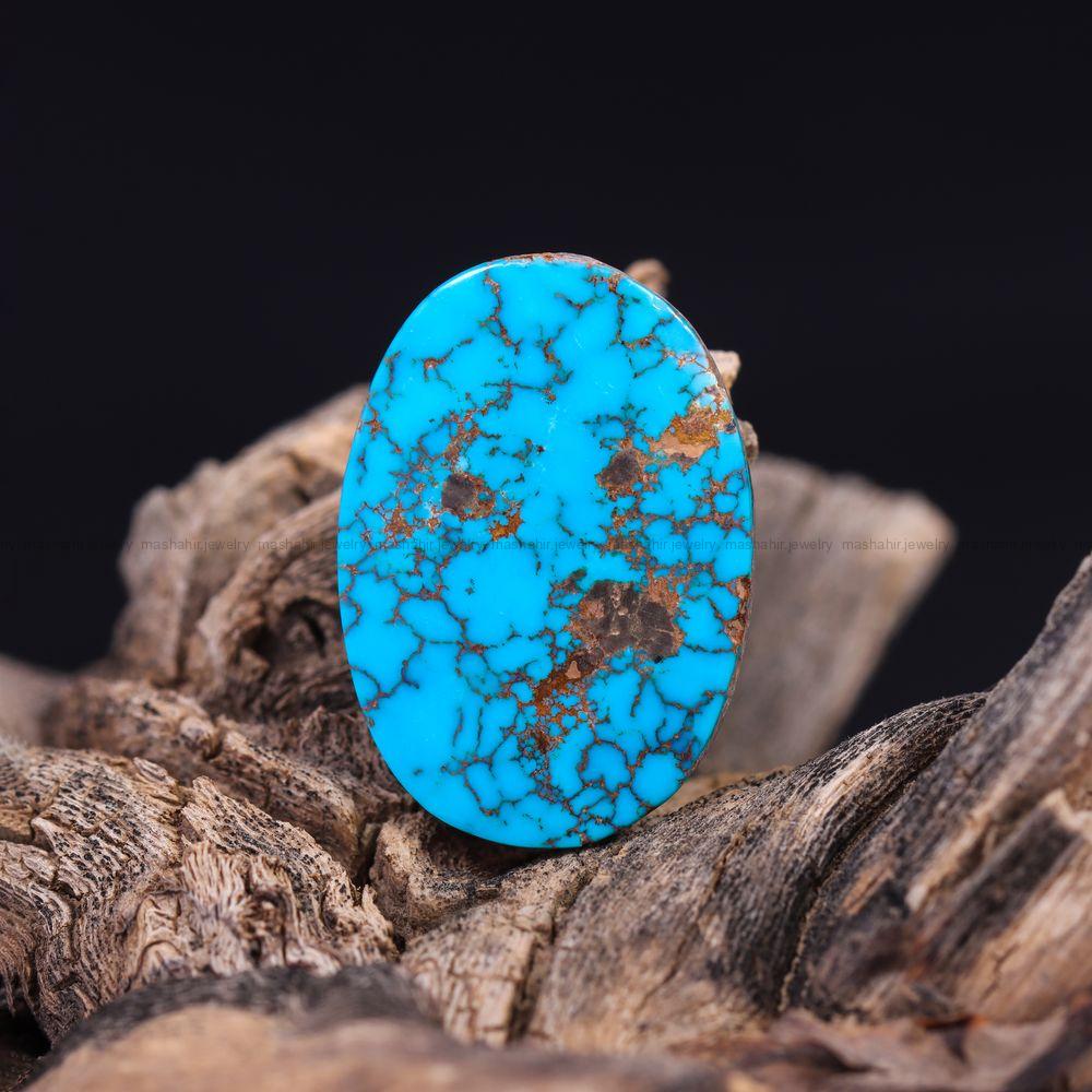 نگین فیروزه شجری کد 12006 - جواهری مشاهیر