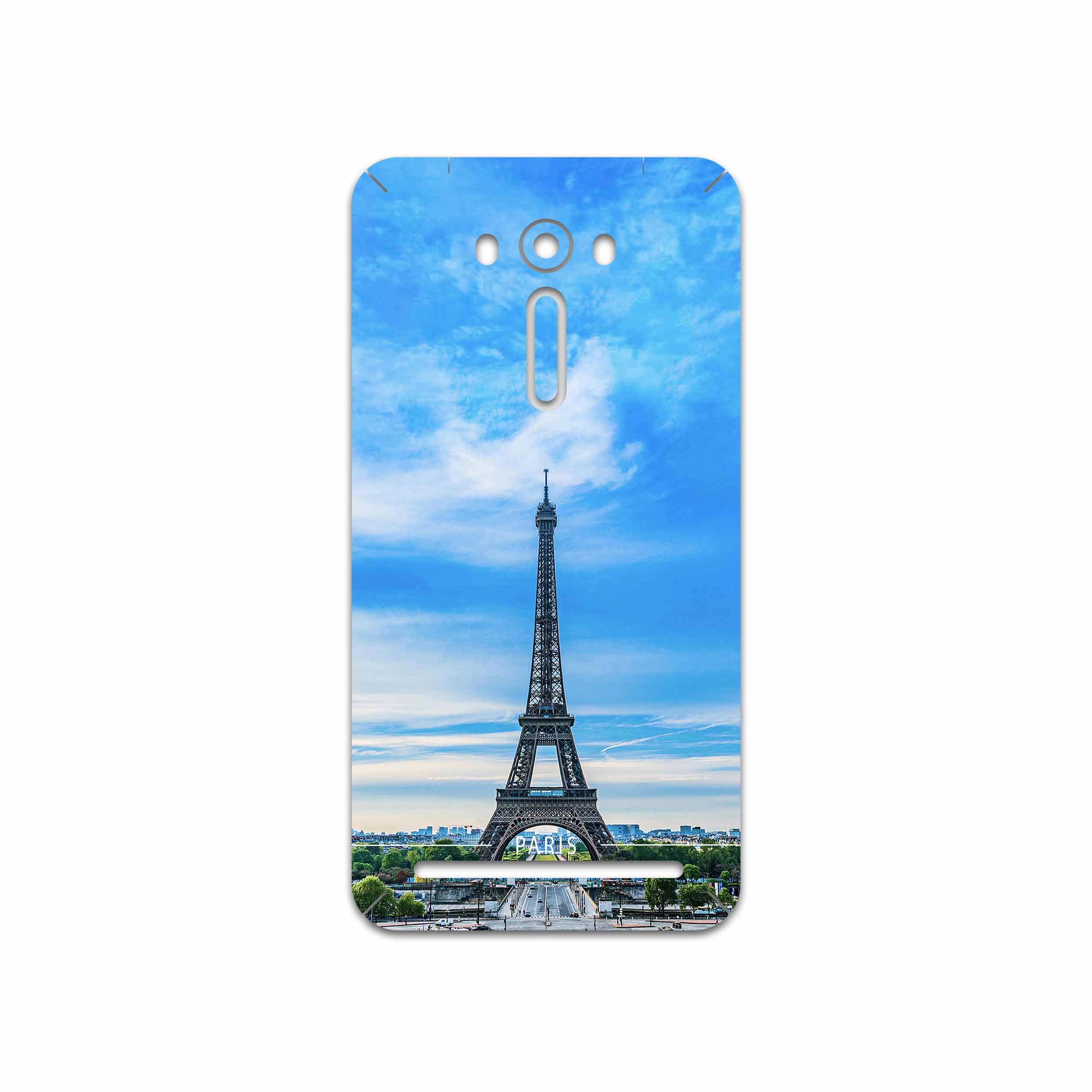 برچسب پوششی ماهوت مدل Paris City مناسب برای گوشی موبایل ایسوس Zenfone 2 Laser