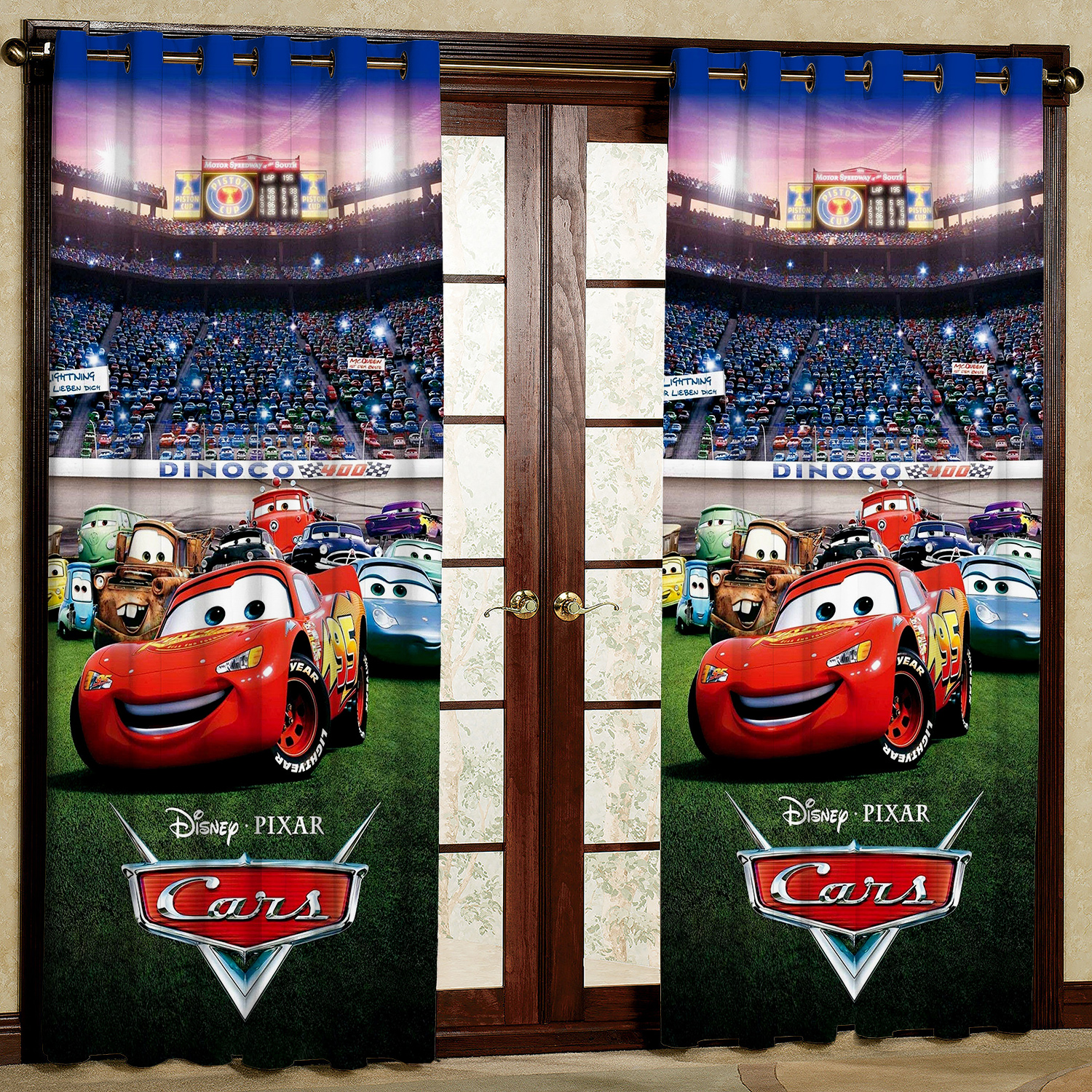 پرده مدل ماشین ها هازان پانچی کد 1994 سایز 140x200 سانتی متر