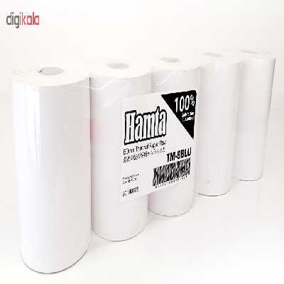 کاغذ مخصوص پرینتر حرارتی همتا مدل TM8BLU بسته 5 عددی