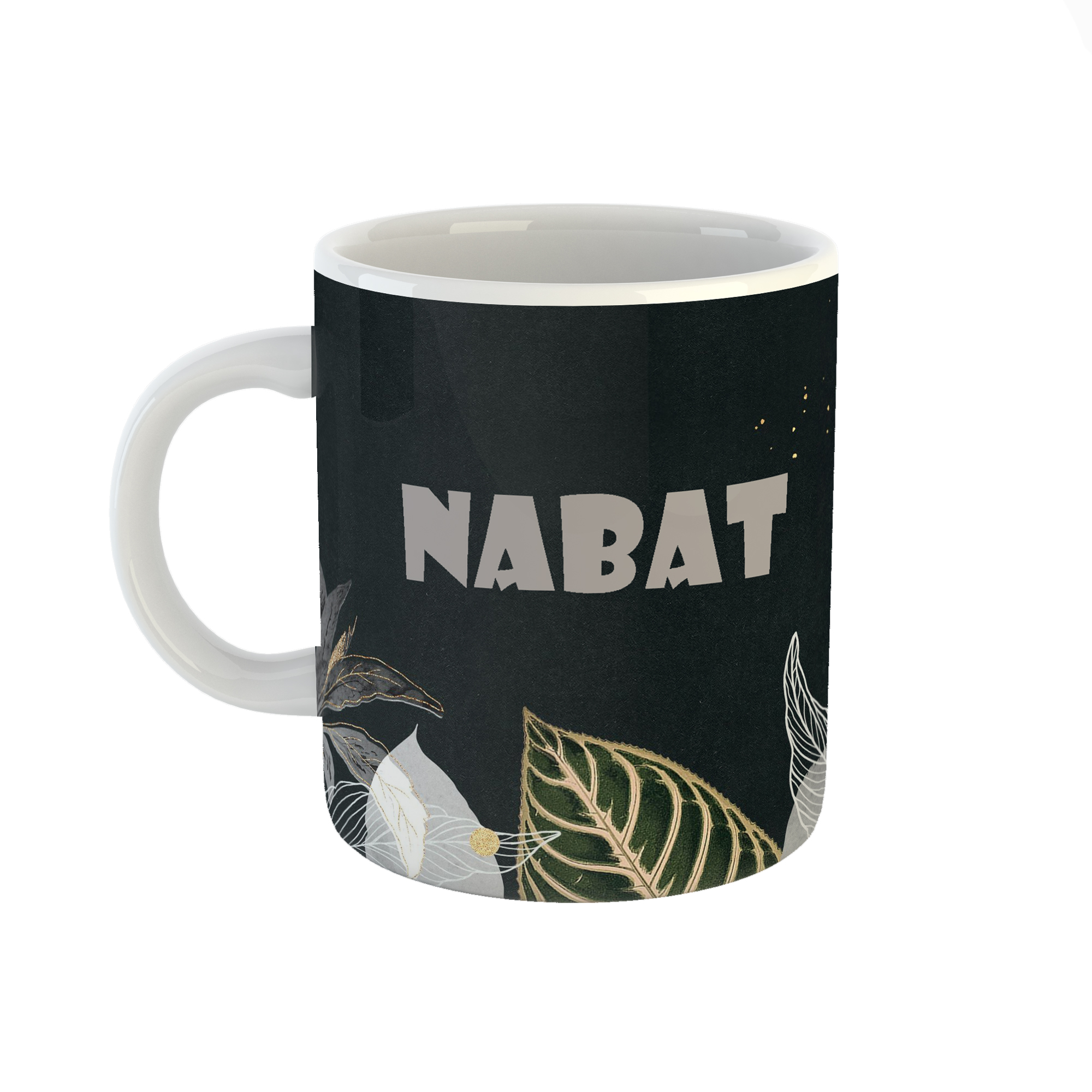 ماگ طرح اسم نبات مدل برگ کد 514