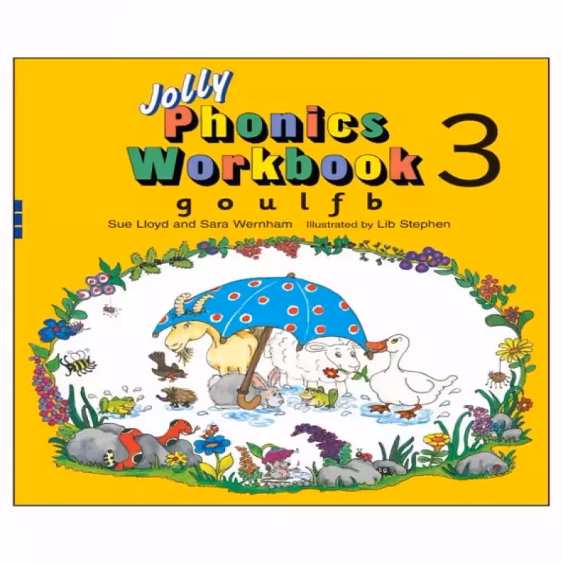 Jolly Phonics Workbook Book 3 کتاب