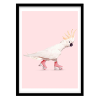 قیمت و خرید تابلو دکوراتیو مدل پوستر تلفیقی طوطی کد 1013