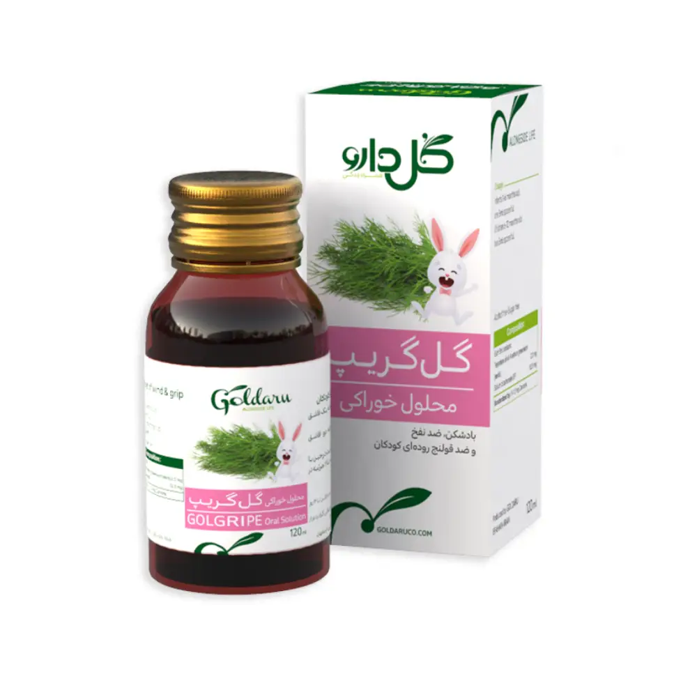 محلول گل گریپ گل دارو