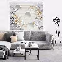 پرده زبرا زیو کد 3D1377 سایز 150x200 سانتی متر