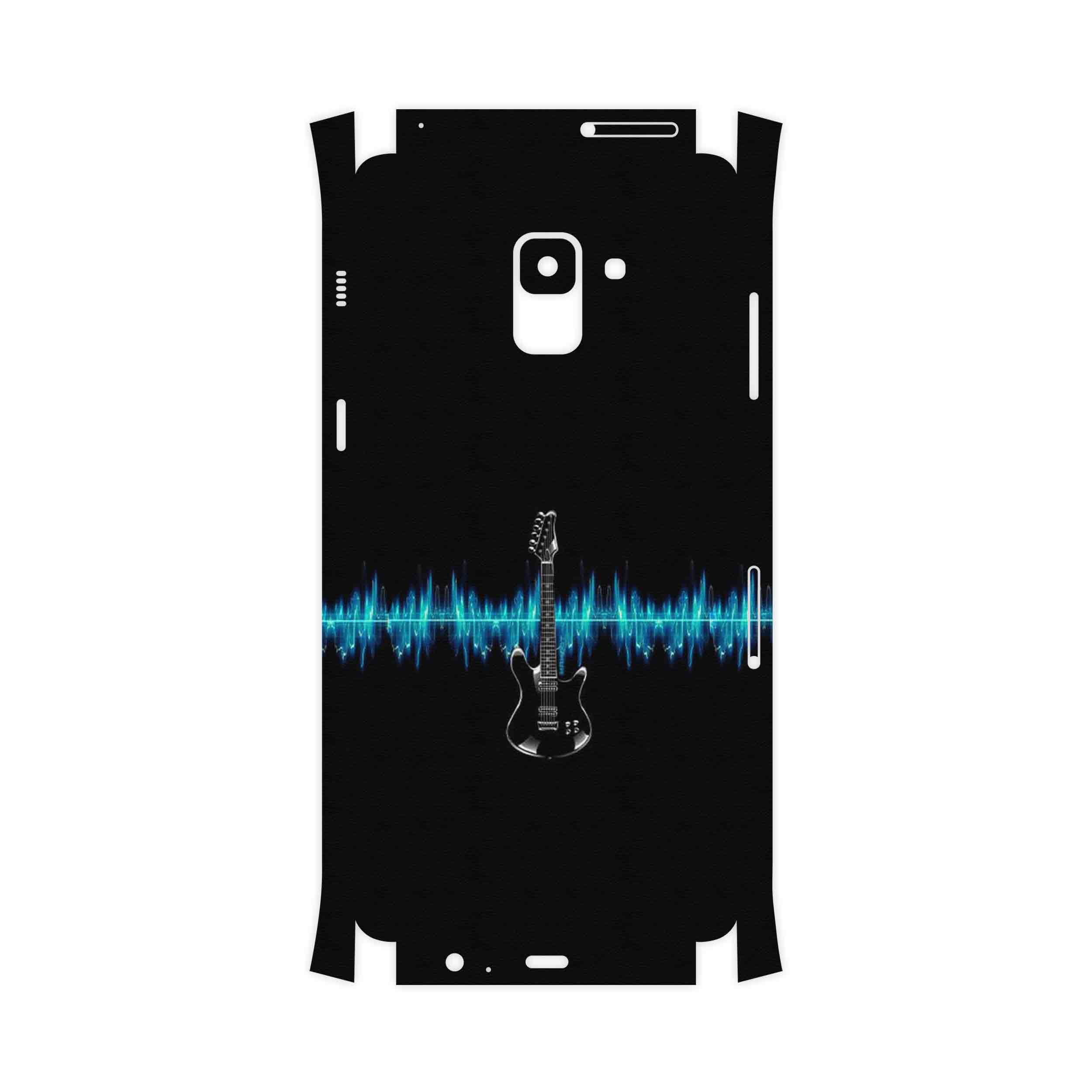 برچسب پوششی ماهوت مدل Electric Guitar-FullSkin مناسب برای گوشی موبایل سامسونگ Galaxy A8 Plus 2018