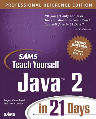 خرید و دانلود نسخه کامل کتاب Sams Teach Yourself Java 2 in 21 Days, Professional Reference Edition