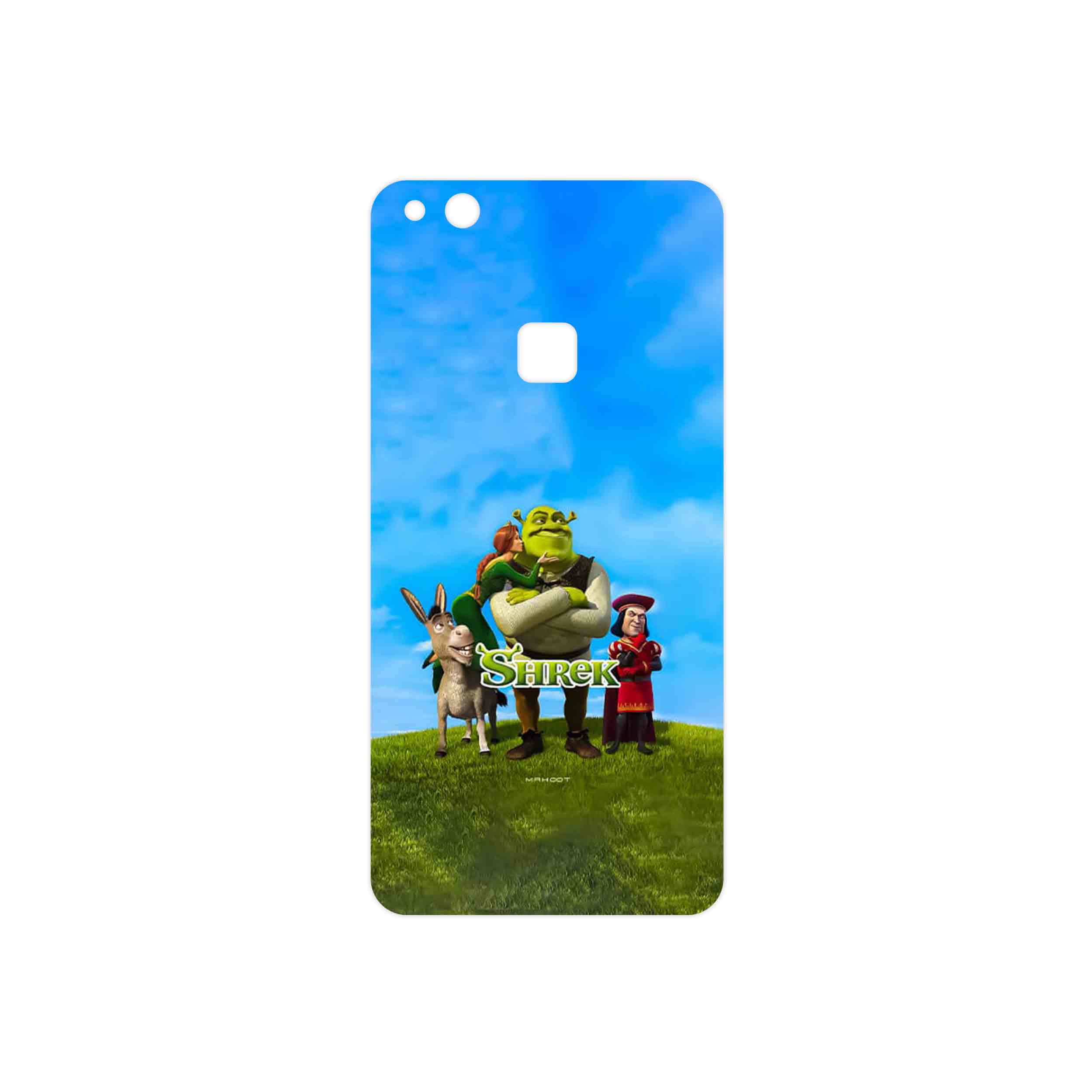 برچسب پوششی ماهوت مدل Shrek مناسب برای گوشی موبایل هوآوی P10 Lite