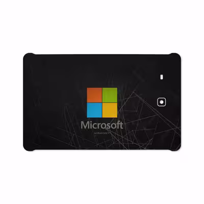 برچسب پوششی ماهوت مدل Microsoft-Logo مناسب برای تبلت سامسونگ Galaxy Tab E 9.6 2015 T561