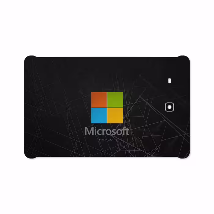 برچسب پوششی ماهوت مدل Microsoft-Logo مناسب برای تبلت سامسونگ Galaxy Tab E 9.6 2015 T561