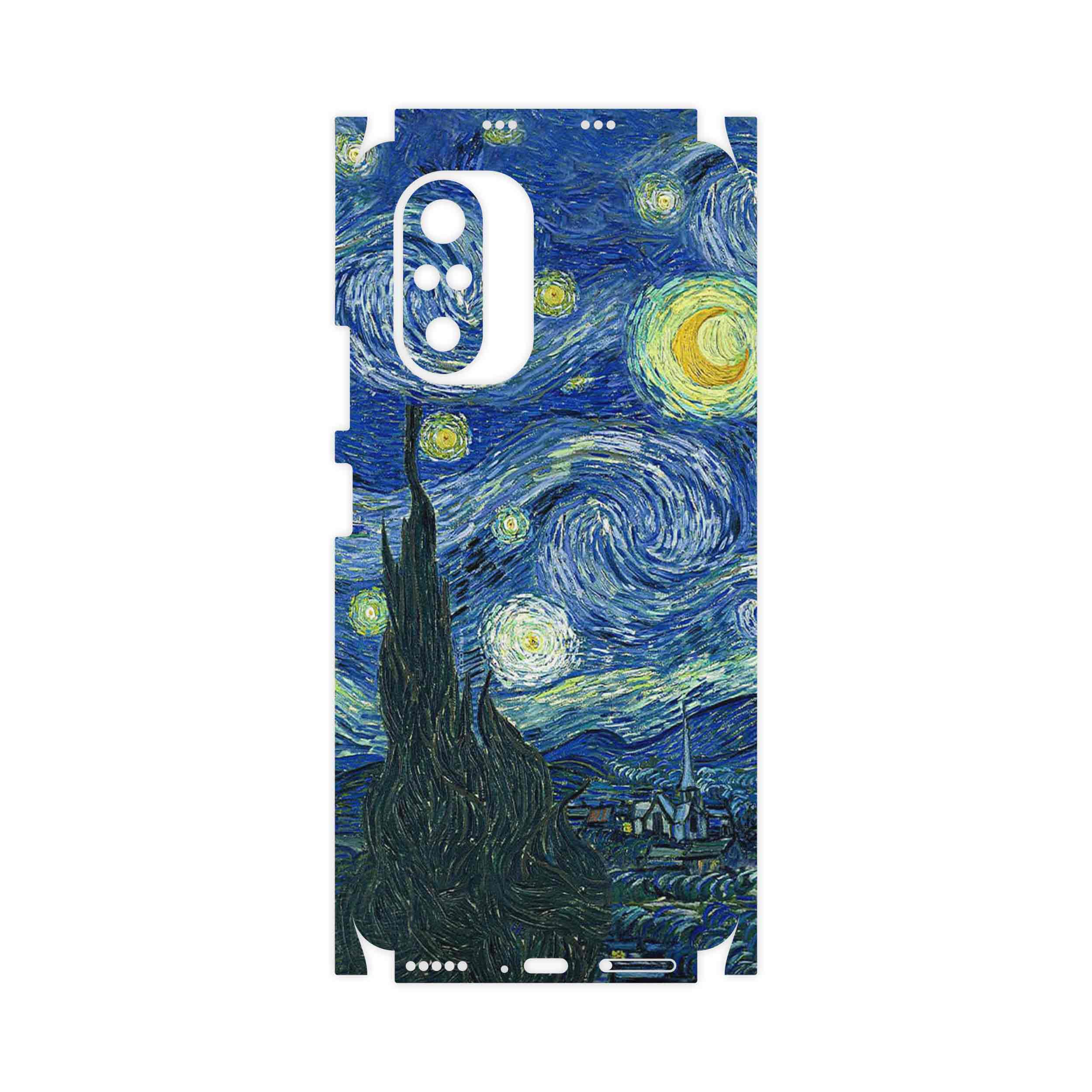 برچسب پوششی ماهوت مدل The Starry Night of van Gogh-FullSkin مناسب برای گوشی موبایل شیائومی Mi 11i