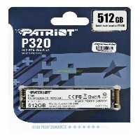 اس اس دی اینترنال پاتریوت مدل Patriot NVMe M.2 P320 512GB (آکبند-گارانتی الماس)