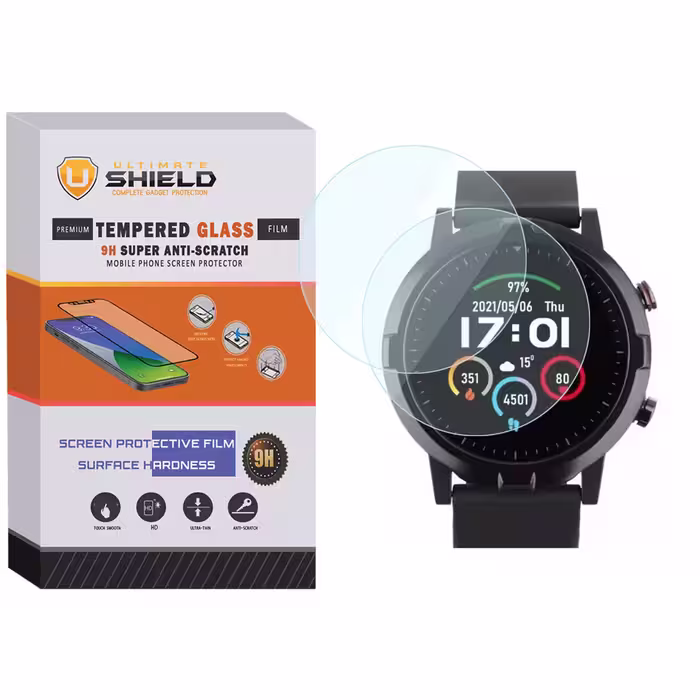 محافظ صفحه نمایش  آلتیمیت شیلد مدل SH-UL مناسب برای ساعت هوشمند هایلو LS05S بسته دو عددی