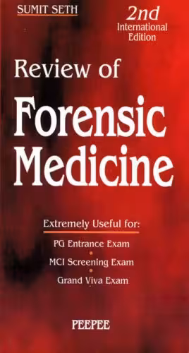 󾕇 دانلود کتاب Review Of Forensic Medicine, 7th ed, 2008 - دانلود کتاب های دانشگاهی