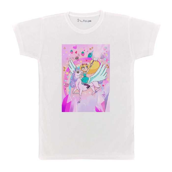 تی شرت بچگانه پرمانه طرح Star vs the Forces of Evil کد pmt.2855