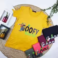 تیشرت زنانه GOOFY کد 9104