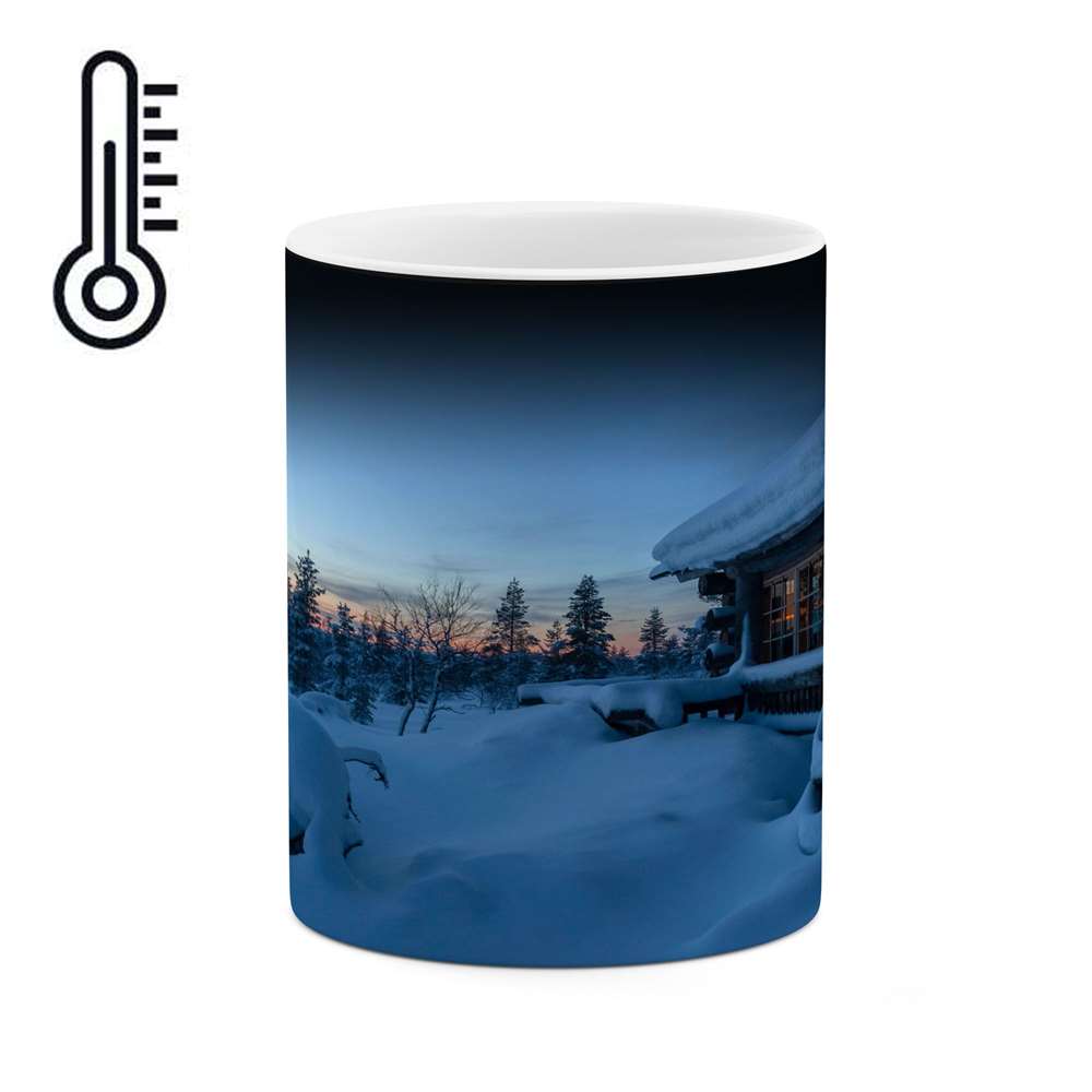 ماگ حرارتی کاکتی طرح منظره مدل mgh13136