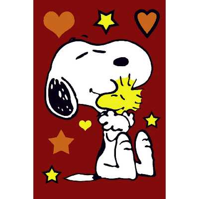 فرش ماشینی ساوین طرح اتاق کودک کد 8024 زمینه عنابی