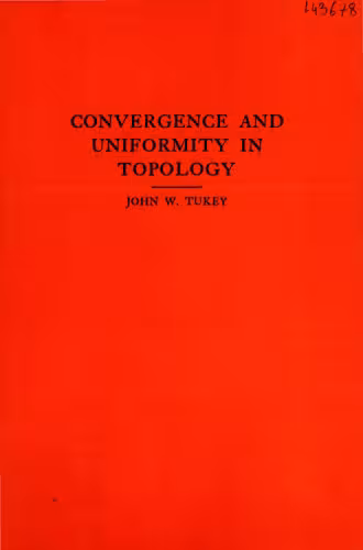 خرید و دانلود نسخه کامل کتاب Convergence and uniformity in topology