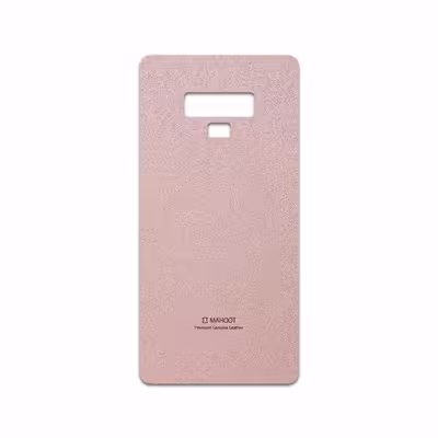 برچسب پوششی ماهوت مدل Rose Gold Leather مناسب برای گوشی موبایل سامسونگ Galaxy Note 9